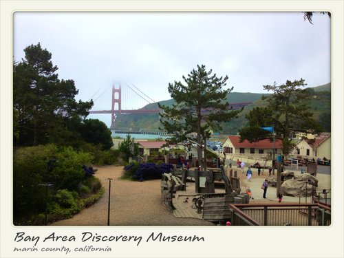 There's a model Golden Gate Bridge that you don't have to pay $7 to go over at the museum.